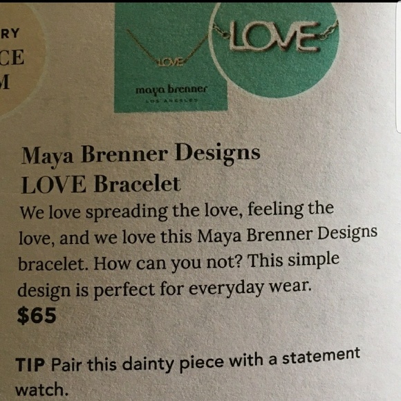 Maya Brenner LOVE Bracelet From FFF - Picture 3 of 4